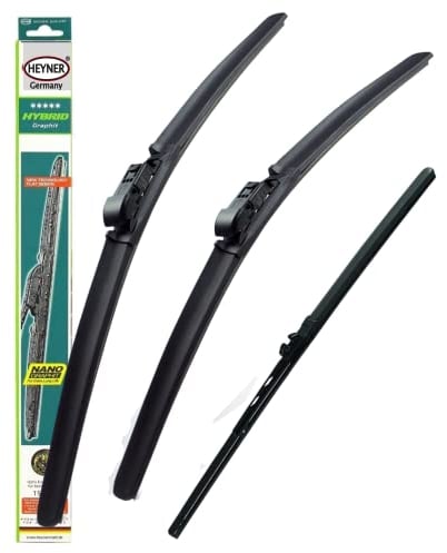 HEYNER Wiper Blades Fits: Volkswagen Golf Hatchback mk7 2012-2019 Hybrid Wipers HH2618ST11G