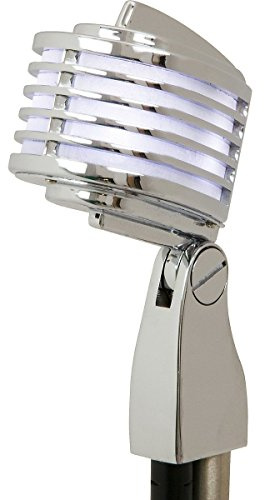 HEIL FIN-B-B CHROME MIC WITH WHITE LED MIC
