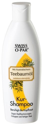 Swiss-o-Par Teebaum Shampoo 750ml (3 x 250ml),gegen Kopfhautreizungen, Schuppen und fettiges Haar
