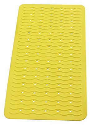 SANIMIX Wanneneinlage, Wannenmatte, Sicherheitseinlage für die Badewanne Dune Größe: 80 x 38cm Farbe: Gelb