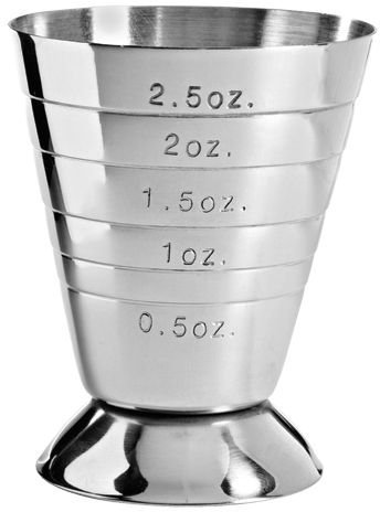 Multi-Level Stainless Steel Jigger Cup by Franmara