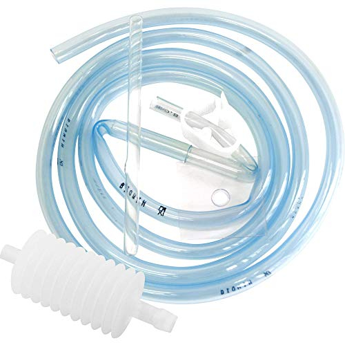 Browin 353040 Tubo di riempimento per Vino con Pompa di plastica e Morsetto, Silicone, Normale