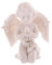 Schöner Engel, betende Engelchen-Figur, verzierter Kerzenhalter, Geschenk für Mütter, Kindermädchen, Omas