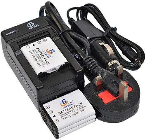Lot de 4 batteries NP-45A + chargeur AC/DC pour appareil photo NP45A NP-45S NP-45 NP-45B FinePix Z20 JX530 L55 XP90 J10 T200 XP50 JX400 JZ500 XP70 Z90 J15