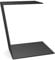 Beistelltisch schwarz | Couchtisch | Laptoptisch | Designerstück | Sofatisch | Beistelltisch C Form | Betttisch | Schlichtes und klares Design | Aus hochwertigem Metall