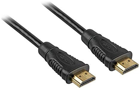 PremiumCord Câble HDMI Haut Débit 4K M/M, 10,2 Gbit/s avec Ethernet, Compatible Vidéo 4K@30 Hz, Full HD 1080P, Deep Color, 3D, Arc, HDR, Dolby TrueHD, Connecteurs Plaqués Or, Noir, 0,5 m