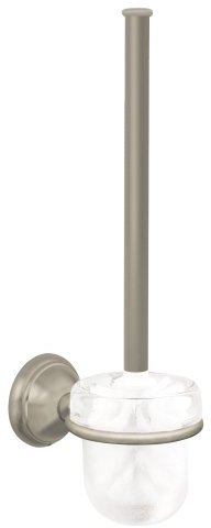 Hansgrohe Retroaktiv WC-Bürste gebürsteter nickel