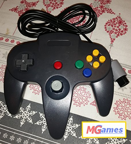 EAXUS N64 kompatibler Controller/ Gamepad schwarz