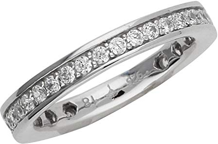 Joop! Damen-Ring 925 Silber Zirkonia weiß Gr. 53 (16.9)-JPRG90788A170