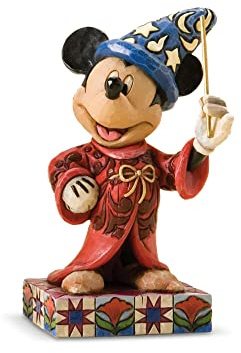 Enesco 4010023 Figur Mickey Maus als Zauberer