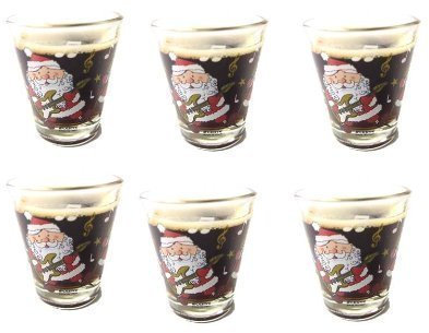 Espressotassen WEIHNACHTEN 6 Tassen