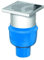 Bodenablauf DRAIN DN 70 senkrecht mit Aufsatz, Rost 150mm