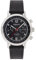 Gigandet Herren-Armbanduhr Chronograph Quarz Analog Leder schwarz Tramelan G10-007