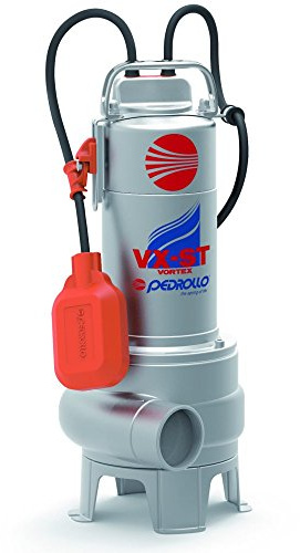 Pedrollo Vortex Submersible Pump for Filthy Water VXm 10/50-ST 1Hp 240V