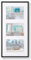 walther design Bilderrahmen schwarz 3x 13x18 cm Galerie mit Passepartout, New Lifestyle Kunststoffrahmen KV338B