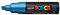 Uni Posca Marker PC-8K Lack Glas Stift mit Schrägkeilspitze 8,00 mm blau Metallic