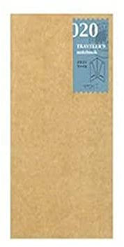 Midori Traveler's Notebook -Standard Size (Refill 020)