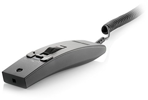 Philips LFH0276 Handmikrofon für Schreibtisch-Wiedergabesysteme mit Mini-Kassetten LFH0725 und LFH0730, anthrazit