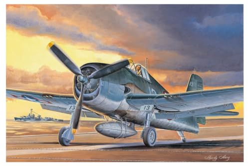 Hobbyboss 1:48 Scale F6F-3 Hellcat Late Version Model Kit (Grey)