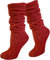 Leinen Socken Kniebundstrumpf Trachtensocken Farbe Rot lang Größe 43/46