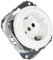 Fontini 31-212-17-2 - Base enchufe toma tierra lateral 16a porcelana blanco pack
