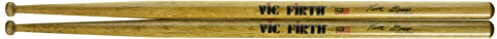 Vic Firth - Bacchette per Batteria Rullante Symphonic Collection Serie Signature - Tim Genis ' Leggiero' - Persimmon - Punta di Legno