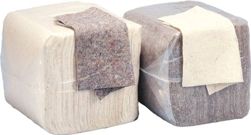 Werkstatt Vlies Putztücher ca 38 x 38 cm dunkelbunt/grau 10 kg Ballen