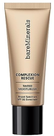 bareMinerals Complexion Rescue getönte feuchtigkeitsspendende Gel-Creme LSF 30–07 Tan für Frauen, 33,5 g Foundation