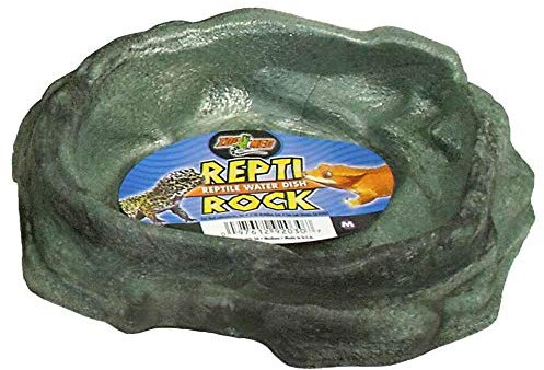 Zoo Med WD-30E Repti Rock Water Dish, MED, Wassernapf für Reptilien, Farblisch sortiert