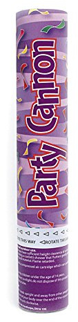 Multicolor Party Cannon (30cm) 1 Piece - Premium Celebration Confetti Launcher, Ideal for Birthdays, Weddings, and Special Events