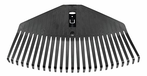 Fiskars Solid Testa di scopa da giardino, M, Lunghezza: 21 cm, Nero, 1014914