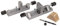 wolfcraft 3751405 Dübel Pro Dübelvorrichtungs-Set