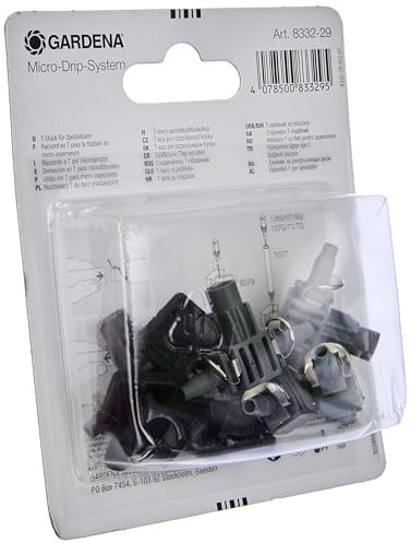 Gardena T-Stück für Sprühdüsen, 4,6 mm (3/16)