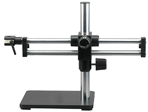 AmScope BBB Doppelarm-Auslegerständer für Stereomikroskope - Stahlarme, Pin Mount