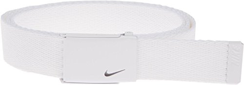 Nike Damen Tech Essential Single Web Gürtel, Damen, weiß, Einheitsgröße