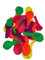 Partyloon 50 Ballons - 25cm - NEON Bunt - Farbmix, Latex-Luftballons für Geburtstage, Kindergeburtstage, Partys, Hochzeiten und Feste, Luft & Helium - Hergestellt in der EU