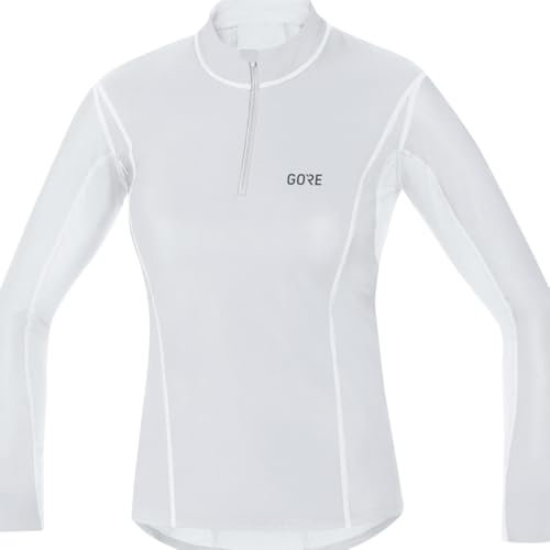 GOREWEAR M Damen GORE® WINDSTOPPER® BaseLayer Thermo Turtleneck, Light Grey/White, 36