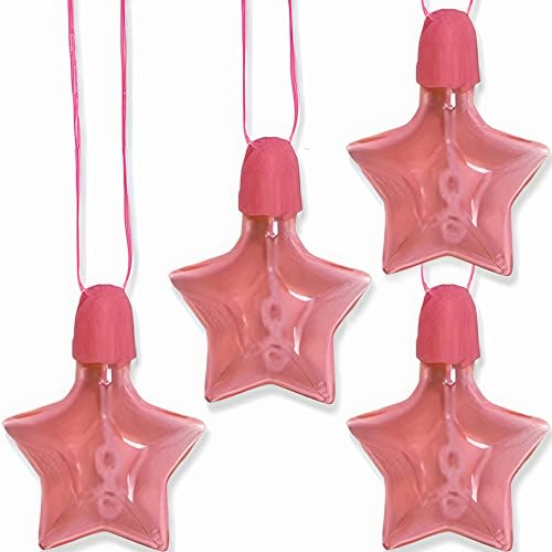 Partygeschenke - Seifenblasen Seestern Halskette - 4er-Pack