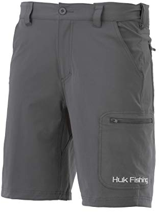 HUK Pantalones Cortos de Pesca Next Level de 10.5 Pulgadas para Hombre | Pantalones Cortos de Pesca de Rendimiento de Secado rápido con protección Solar UPF 30+