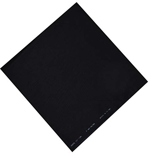Bandana Halstuch Bikertuch Nickituch Kopftuch Baumwolle Mundschutz Piratentuch Schwarz-einfarbig