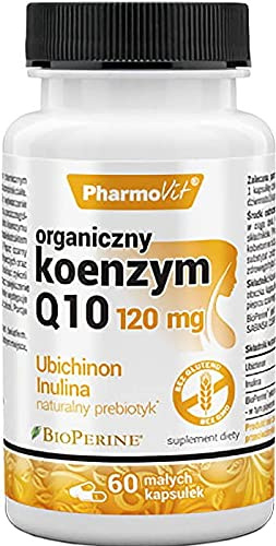 Organisches Coenzym Ubichinon Q10 120mg PharmoVit