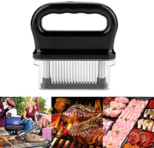 Omabeta 48 Aiguille Attendrisseur De Viande Pratique Durable Lame Aiguille Attendrisseur pour Attendriser Bifteck Aiguille Lame Attendrisseur Cuisine Ami Cadeau pour La Maison