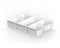 TATAY Bandeja Organizadora, 100% Materiales reciclados, Organizador de Cajones, Ideal para Nuestras Cajas Multiusos de 7L y 15L., Color Blanco Pergamon. Medidas 32,8 x 22,5 x 6 cm