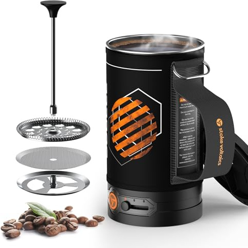 STOKE VOLTAICS Electric Kettle 500W, 16 Ounce Electric Kettle Temperature Control, 3 Modes Settings Portable Electric Kettle, Travel Electric Kettle Ideal for Indoor and Outdoor