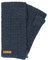 Damen Gestrickte Pulswärmer Modell Lenna Schieferblau 6510