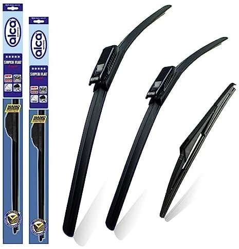 alca Germany Wiper Blades Fits Dacia Duster Sandero Jogger Logan (Dacia Duster 2018-2024 ASF2219BL11L)