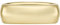 FOSSIL Bague chevalière en acier inoxydable ton or Heritage D-Link Glitz de pour femme, JF04586710
