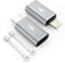 TechMatte [Lightning to USB C&[USB C to Lightning] Adapter, Charging Compatible with iPhone 15/Plus/Pro/Pro Max/14/13/12/iPad/AirPods/MacBook/Samsung/Google, Not Support Headphones/OTG/Pencil, 1+1Pack