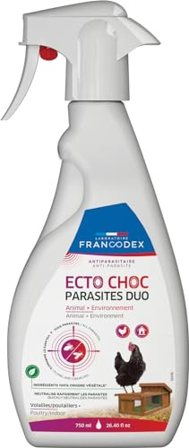 Francodex - Spray ectochoc Basse Cour 750ml - Spray 750 ML