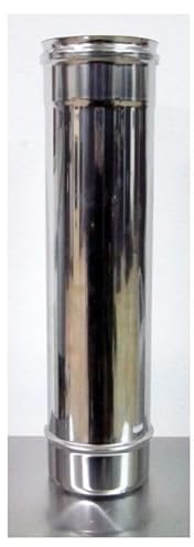 Tuyau inox de raccordement Inox AISI 304 (100 cm, Ø 140 mm)